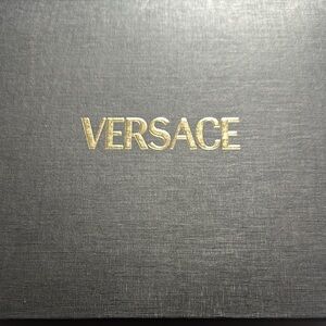 Versace Luxury Black Box with Gold Logo